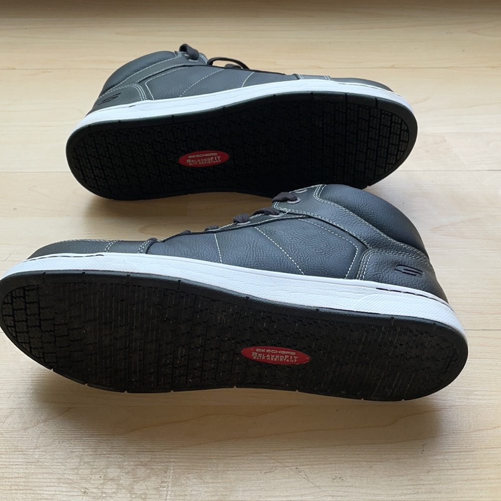 Skechers - Mens Watab- Stirling Shoe, size 12, color black - Picture 4 of 5